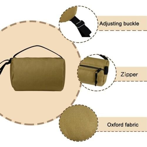 Molle Bag Sniper Shooting Outdoor Tack Driver Hunting Rifle Bag Front Rear Bag Target Stand Rifle Support Sandbag Bench Unfilled