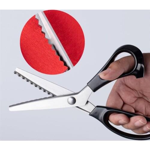 Sewing Dressmaking Tailor scissors Shear Pinking Scissor Leather Handicraft Upholstery Tool Sewing Accessories fabric scissors