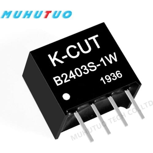 1PCS B2403S-1W B2403S-1WR2 24V to 3.3V R3 isolation step-down power supply module DC-DC module