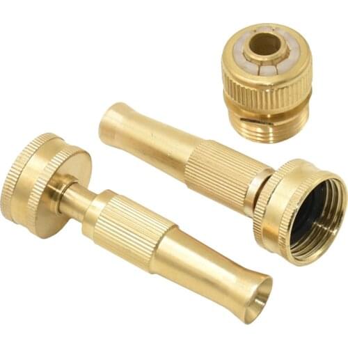 3/4 Inch Female Adjustable Brass Nozzle Sprinkler Car Wash Garden Irrigation Plant Garden Flowers watering 1pcs