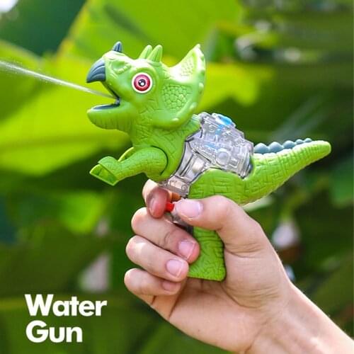 3D Dinosaur Blaster Water Gun Summer Outdoor Toy for Boys Colorful Beach Squirt Toy Pistol Water Spray Gun Children Pools Game
