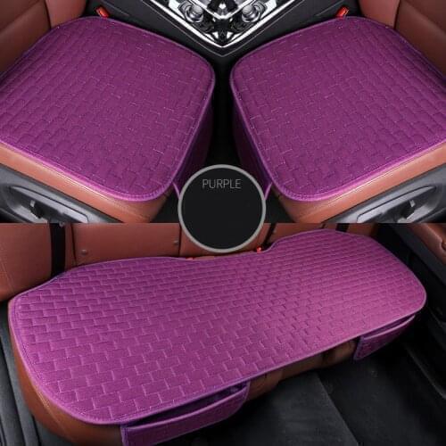 WLMWL Car Seat linen cushion for Smart all models fortwo forfour auto styling accessories custom Car Accessories Anti-Slip
