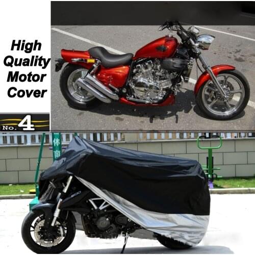 MotorCycle Cover For Honda Magna WaterProof UV / Sun / Dust / Rain Protector Cover Made of Polyester Taffeta