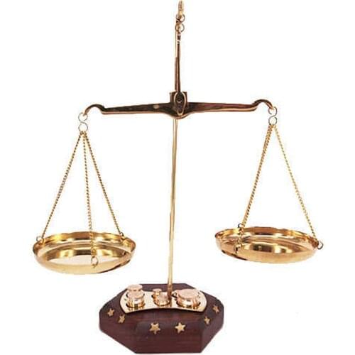 Wooden Justice Scales 100 gr Gold Balance Scale Libra Books Custom Photo Background Studio Backdrops Photography Vinyl Banner