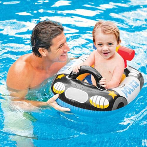 Baby Kids Float Seat Boat Inflatable Swim Swimming Pool Water Fun Toys
