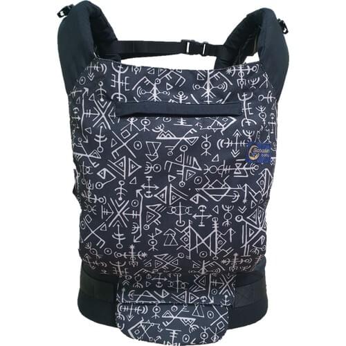 Babalinbaby-Black Articles Ergonomic Kangaroo