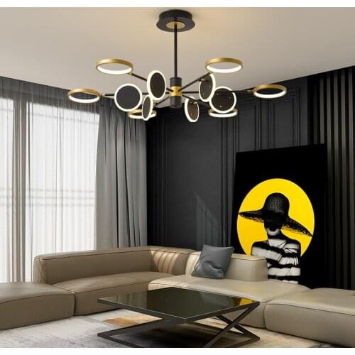 Indoor Pendant Lamps Three Different Heads Home Furniture Decoration For Dining Table Living Study Bathroom Simple Style