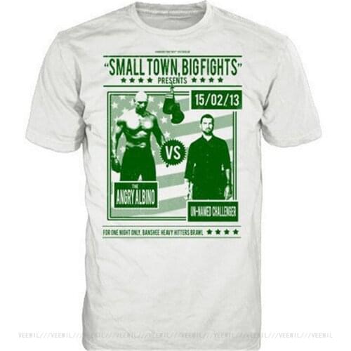 Klein Stadt Gro Fights T Shirt Inspiriert Von Der Beruhmt Tv Serien Banshee Bodybuilding T-Shirt Shirt Men