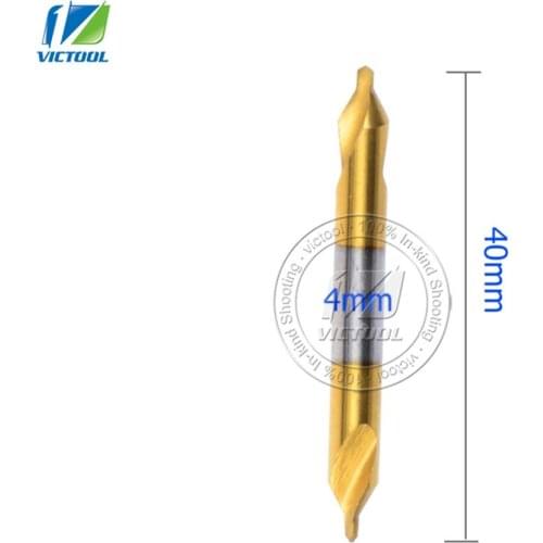 High quality 5 Pcs 60 Degree Bit HSS Combined Center Drills Countersinks Set Tool For Drilling