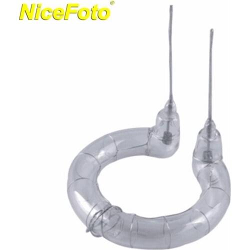 NICEFOTO 250W 300W 400W 600W Flash Tube Flash Modeling Ring Lamp Replacement Light Bulb for Photographic Flash Light Strobe