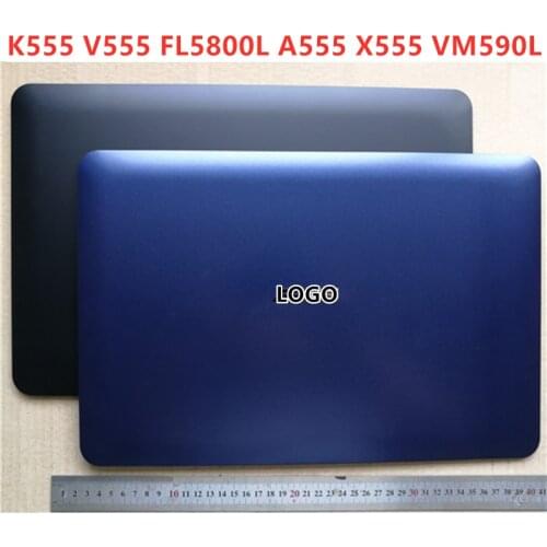 New laptop For ASUS K555L V555L FL5800L A555L X555 VM590L LCD Back Cover Top Case/Bezel Front Frame Hosuing Cover