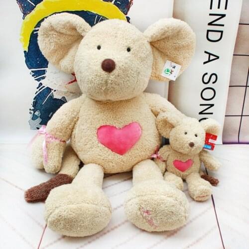 New 35/50cm plush cute simulation mouse lovely soft good quality comfortable Pillow Soothing doll Home decoration warm gift kid