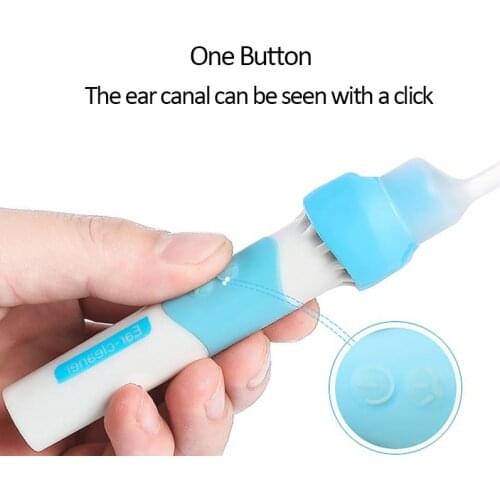 New Electric Safe Cordless Vacuum Ear Cleaner Cleaning Wax Remover Painless Tool
