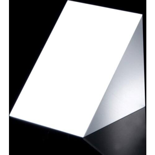 Right-angle Prism Bevel Aluminized External Reflecting Prism Mirror Spectral Optics Glass Triangular Isosceles Right Angle Prism