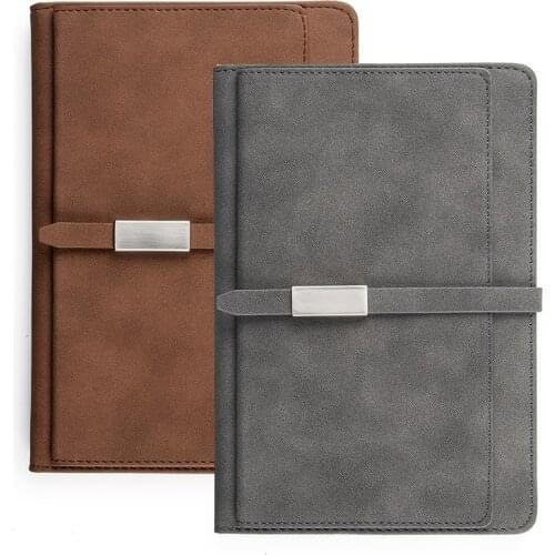 Ruize Thick Paper Office Notebook A5 Leather Planner Agenda 2020 Multifunction Business Notepad Note Book Vintage Cover