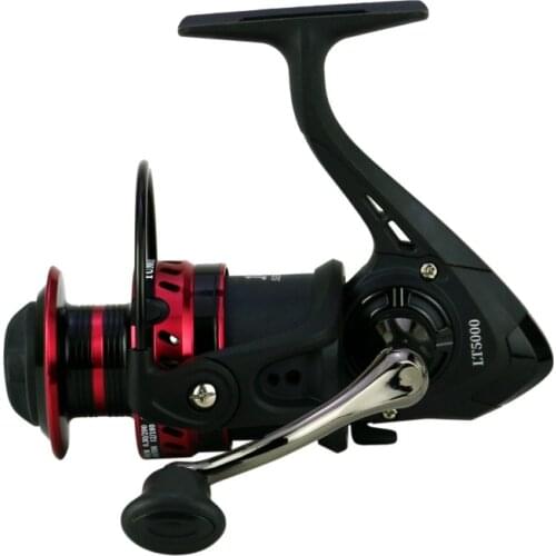 2021 GLS brand black and red wire cup metal three styles metal rocker/folding rocker wear-resistant spinning wheel fishing reel