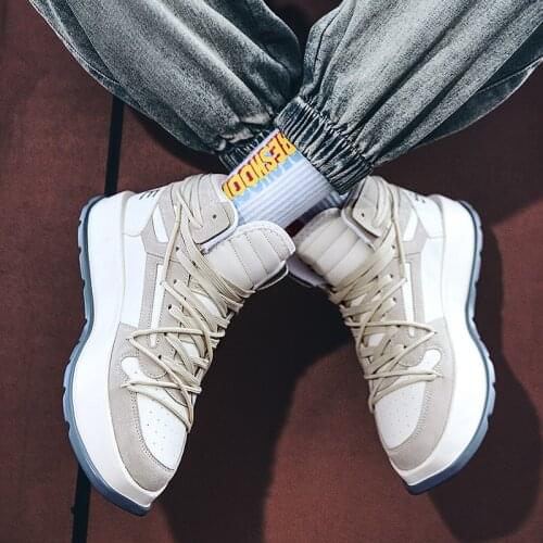 Wmxyzqxd Men's High Top Sneakers