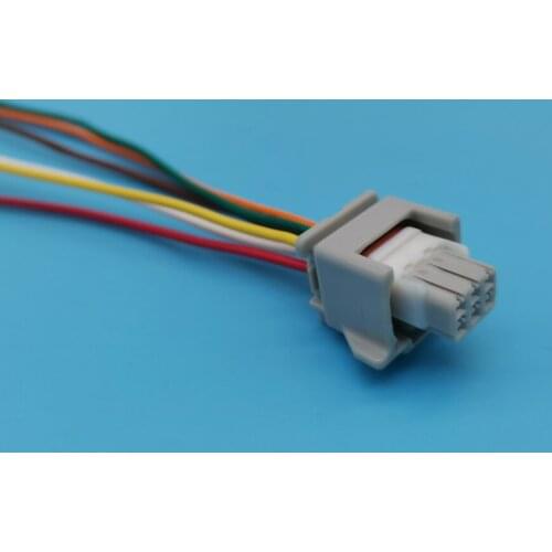 Free shipping 90980-12790 6 Way Waterproof Automotive Connector Wire hanress for reversing radar camera