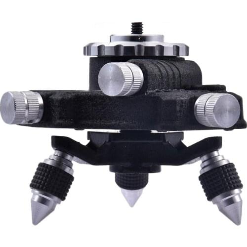 Infrared Level Adapter 360 Degree Rotate Base Mounting Thread Fine-turning Alloy Rotating Base Pivoting Base Tripod Bracket