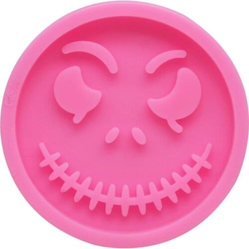 Shiny Glossy Jack Clown resin mold silicone mold for resin Epoxy Resin Mold Badge Reel Phone Socket As Well kitchen