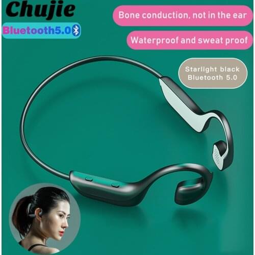 G100 TWS Headphones Wireless Bluetooth Bone Conduction Waterproof Sports Headsets For Xiaomi Oppo Huawei Iphone Gaming Earphones