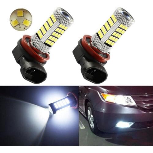 Lampada H8 H11 9005 9006 63smd Samsung 2835 Led Smd chip Branco Farol Neblina /DRL 6000K 1000LMS