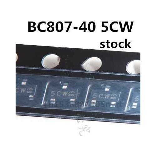 Original 100pcs/ BC807-40 5CW SOT23