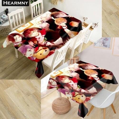 Custom Diabolik Lovers Tablecloth Decorations Home Rectangular Party Table Covers Office Plain More Size Kitchen Dining Table