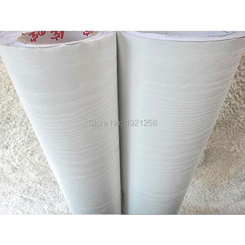 Self adhesive PVC Wallpaper waterproof wood sticker Wardrobe furniture Stickers of Kitchen cabinet wood grain wooden wall paper