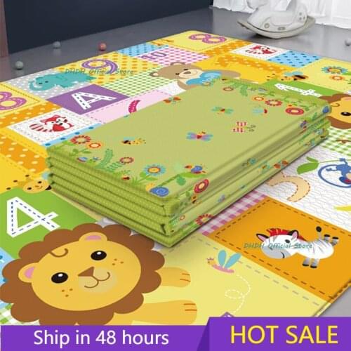 Collapsible carpet climbing mat 180 x 100cm