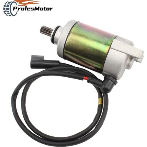 Motorcycle Starter 10 Teeth Motorcycle Starting Fit For Loncin CB250cc Water-Cooled Engines ATV Motorcycle PIT BIKE