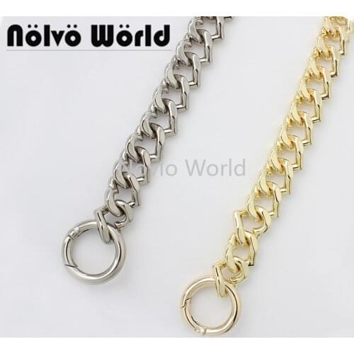 Light Gold/Silver 30-120cm 18mm Alloy Material Hanging Plating Heavy Duty Durable Bag Crossbody Bags Chain Chains