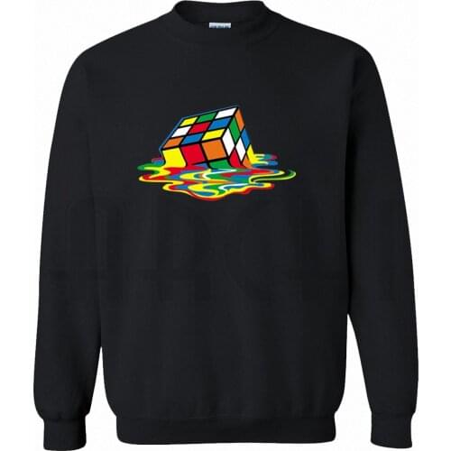 TARCHIA European Style Free Shipping Fashion Casual Men Sweatshirt Rubiks Cube The Bang Theory Personalized Man Coat