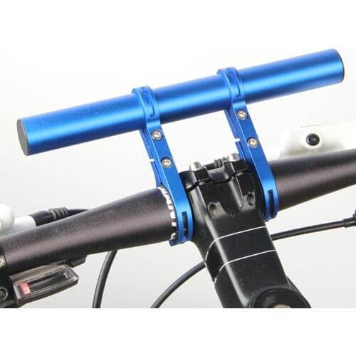 10/20CM Tube Bicycle Handlebar Extender Mount Mountain MTB Bike Cycling Carbon Headlight Bracket Lamp Flashlight Holder