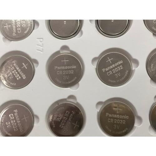 1000pcs/lot New Original Battery For Panasonic CR2032 3V Button Cell Coin Batteries For Watch Computer CR 2032