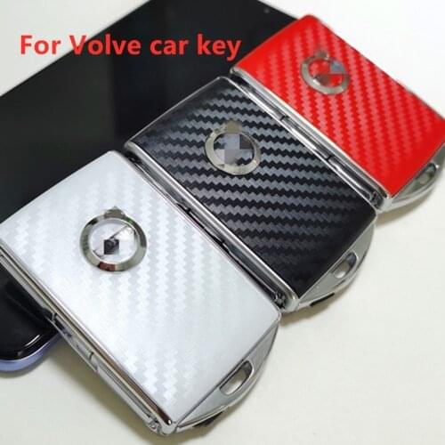 1x Keyless Entry Remote Control Refit Acrylic Car Key Shell Replacement for Volvo 2015-2018 XC90 S90 V90 2018 XC60 Case Only