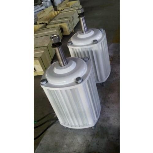 2KW/2000W 380RPM low rpm horizontal wind & hydro alternator/ permanent magnet water power dynamotor hydro turbine