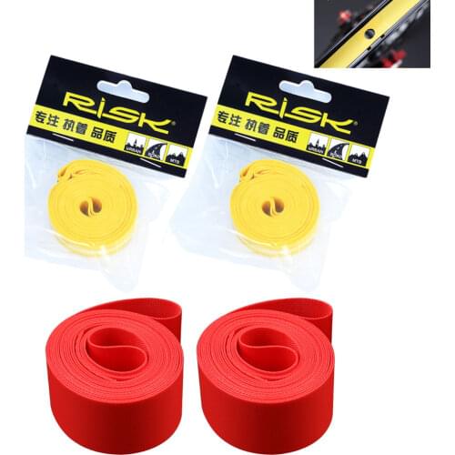 2pcs Bicycle Tire Liner MTB Road Bike Puncture Proof Belt Protection Pad Anti-Puncture Tyre Protector Tape