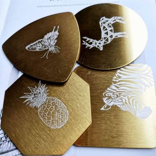 Stainless Steel Cup Cafe European Anti-Slip Insulation Mat Table Mats Drink Coaster Table Placemats Coffee Mug Cup Coasters Pads