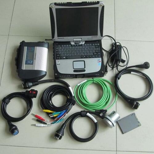 Car diagnositc tool for mecedes mb star sd c4 with ssd 2020.12v software with cf-19 laptop 4g
