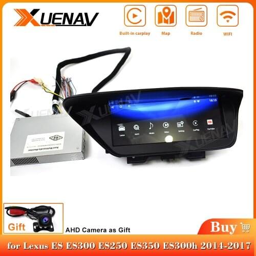 GPS Navigation DVD Radio Video Player for Lexus ES ES300 ES250 ES350 ES300h 2014 2015 2016 2017 Android Car Multimedia Player