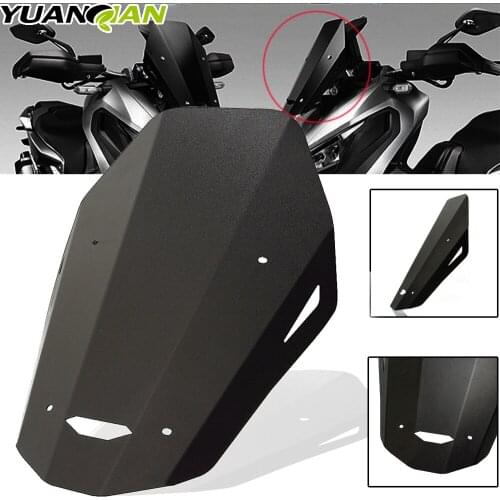 CNC Aluminum Motorcycle Accessories X-ADV Windshield Windscreens Wind Deflectors for Honda XADV X-ADV 750 2017-2018