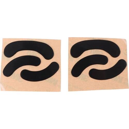 2Sets Black New Mouse Feet Mouse Skates for Sensei RAW XAI MLG