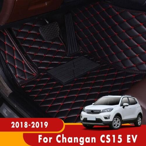 Carpets For Changan CS15 EV 2018 2019 Car Floor Mats Interiors Styling Auto Accessories Cover Parts Automobiles