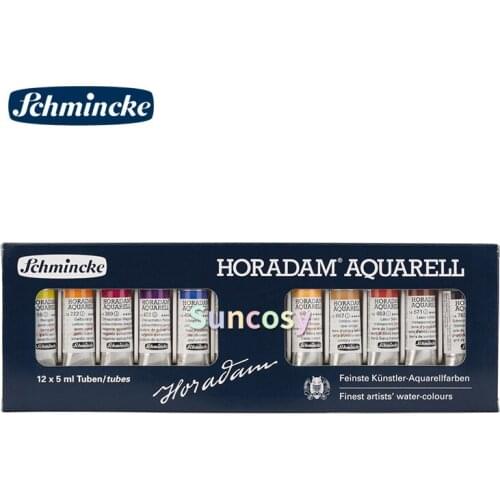 Schmincke Horadam Aquarell Paint 5ml Tube, Transparent Mixing Watercolours ,Superior Quality, Natural Cadmium Series