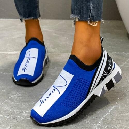 Size 35-45 Unisex Designer Sock Sneakers Women Casual Shoes Woman sneakers Slip-On Walking Vulcanized Shoes Chaussures Femme