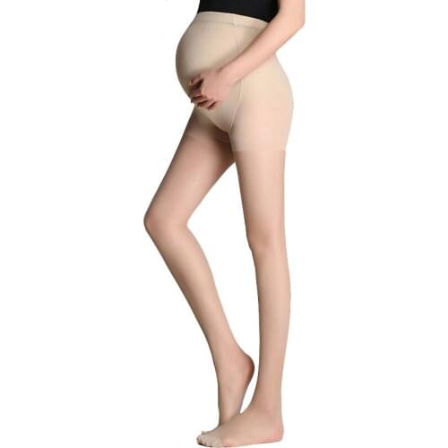 Summer Stockings Belt Leggings For Pregnant Women High Elastic Pregnancy Pantyhose Oversized Bottom Pant Maternity Belly Clothes