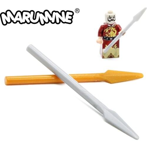 Marumine 30PCS Bricks Spear Particles Building Blocks 4497 MOC Bricks Parts Boys Girls DIY Classic Educational Children Toys