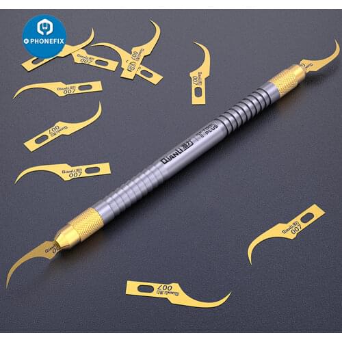 Qianli Pry Knife Glue Remove 007 008 009 Multifunctional CPU IC Cleaning Scraping Thin Blade For Iphone Motherboard Chip Repair