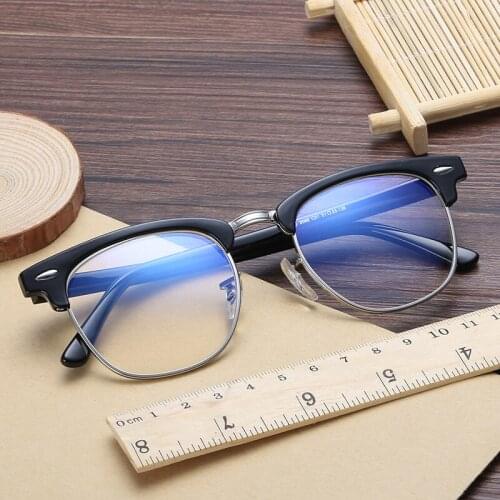 Laura Fairy Optical Glasses Frame Material Patchwork Half Rimless Style Fashion Picture Frames for Womens Glasses